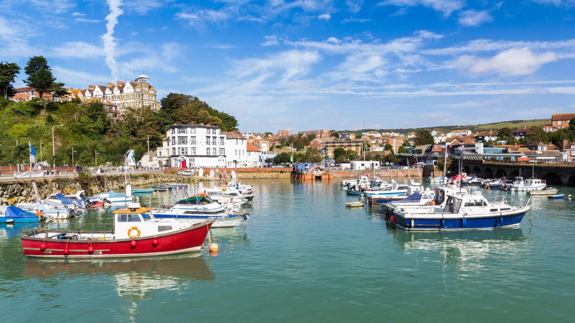 Seaside Retreat In Folkestone Leilighet Eksteriør bilde